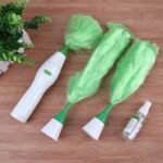 Anubhav Janni Go Duster Plastic Hand Held Dust Electric Feather Spin Home Duster Cleaning Brush For HomeOffice Car Lightweight Cleaner Soft Feathers Motorized Set Office Car (Pack Of 1 Pcs) - Image 9