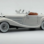 1936 Mercedes-Benz 500K 1:18 roadster diecast scale model car - Big Size