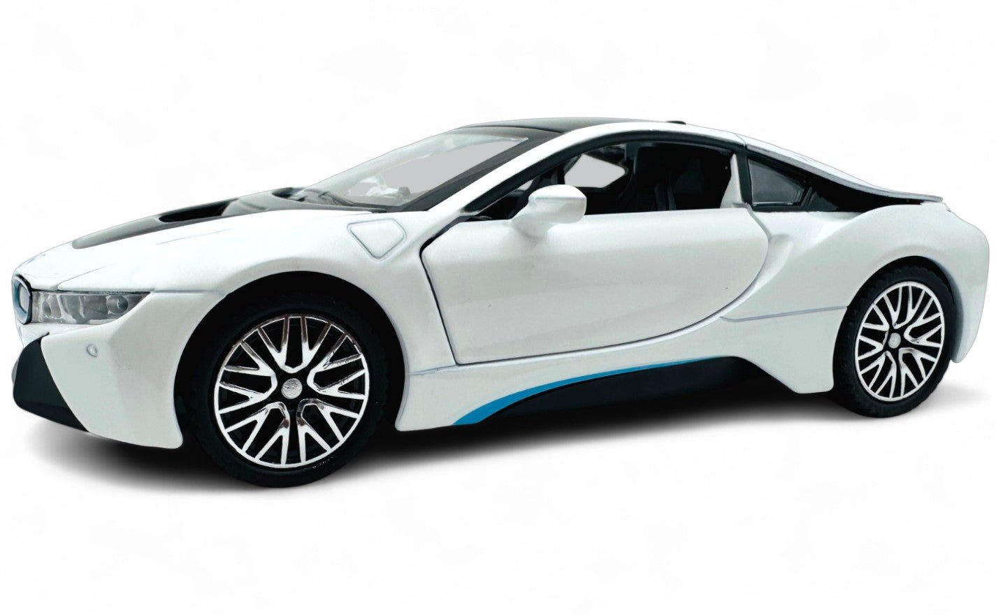 IMG_7875-Photoroom_-_2024-12-19T162341.489.jpg Bmw i8 1:24 diecast scale model car collectible - Image 1
