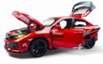 Honda Civic Type R 1:24 diecast scale model car collectible - Image 8