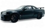 Nissan Skyline R34 GT-R 1:24 diecast scale model car collectible - Multicolor - Image 13