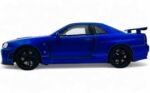 Nissan Skyline R34 GT-R 1:24 diecast scale model car collectible - Multicolor - Image 11