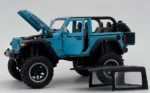 Jeep Wrangler Rubicon 1:18 diecast Scale Model car with Removable Top - Big Size - Image 13