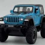 Jeep Wrangler Rubicon 1:18 diecast Scale Model car with Removable Top - Big Size