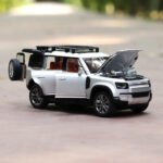Remote Control Metal Diecast Defender Car with Smoke Effect | Openable Doors & Light | 1:22 Scale - Image 7