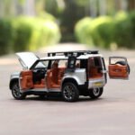 Remote Control Metal Diecast Defender Car with Smoke Effect | Openable Doors & Light | 1:22 Scale - Image 8
